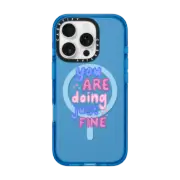 iPhone 16 Pro Impact Case MagSafe Compatible Doing Just Fine Phone Case by GMF Designs