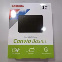 在飛比找Yahoo!奇摩拍賣優惠-全新TOSHIBA 東芝 Canvio Basics 1TB