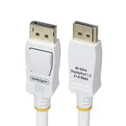 Startech 1.8m White VESA Certified DisplayPort 1.2 Cable [DP12-CABLE-6FTW]