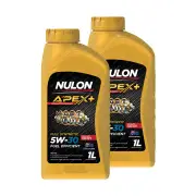 2 x Nulon APEX+ 5W-30 Fuel Efficient Engine Oil 1L APX5W30A5-1 Ref SYNFE5W30-1