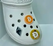 crocs charms crypto (3 pieces) BTC, ETH, DOGE