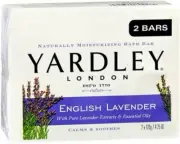 Yardley London Naturally Moisturizing Bath Bar English Lavender 4.25 Oz 6 Pack