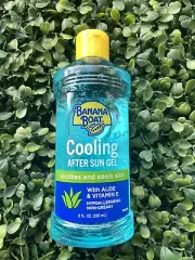 Banana Boat Cooling After Sun Gel with Aloe and Vitamin E - 8 Fl Oz