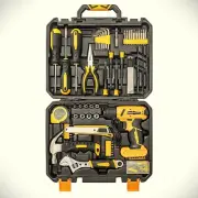 All-In-One 146-Piece Tool Set with 8V Cordless Drill and Hard Case, SAE Tool Kit