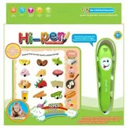 Kids English Learning Pen Toys 12 Cards Educational Voice Reading Machine Book Smart Study Cards Language Kit
