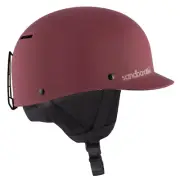 SANDBOX 2020 Adult Snowboard - CLASSIC 2.0 SNOW HELMET - Sangria / Floral