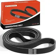 A-Premium Engine Serpentine Drive Belt Compatible with Dodge Ram 1500 Van 1999-2003, Ram 2500 Van 1999-2003, Ram 3500 Van 1999-2003, B150 1992-1994, B1500, B250, B2500, B350, B3500, 3.9L 5.2L 5.9L