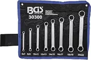 BGS 30300 | Double Ring Spanner Set | extra flat | 6-22 mm | 8 pcs.