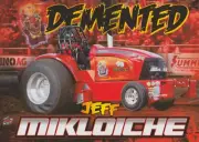 2022 Jeff Mikloiche "Demented" Case Tractor Pull Hero Card