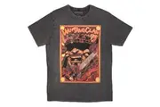 Wu-Tang Clan | Official Stone Wash Band T-Shirt | Amsterdam '23 (Charcoal Grey)