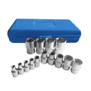 Torx Socket Set Tamper Proof Torx Star Bit Torq Torque Female E-socket Set E4...