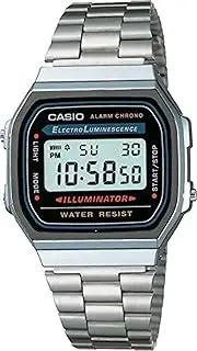 [Casio] Men'S A168W-1 Illuminator Watch Silver