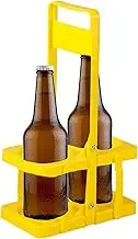 Beer Basket – PP Long Lasting Beer Can Rack Organizer | Portable Beer Basket Convenient Storage With 2 Can Secure | Wine Carrier Rack For Picnics, Parties & Outdoor Events