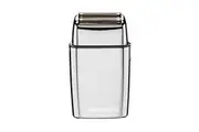 3x BaBylissPRO FoilFX02 Metal Double Foil Shaver Silver