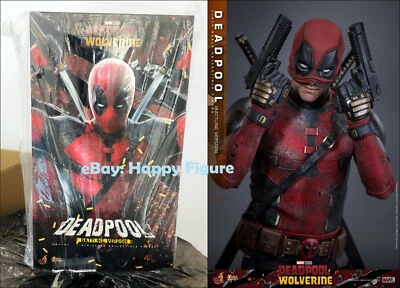 Hot Toys MMS782 Deadpool Battling Version 1/6 Action Figure Limited In Stock New
