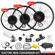 PORIYA ebike Conversion Kit Motor Electric bike rear Wheel 26inch 48V1500W
