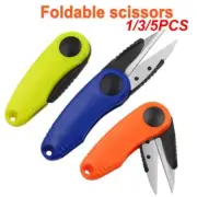 1/3/5PCS Fold Scissor Shrimp-Type Stainless Steel Fish Use Scissor Fishing Line