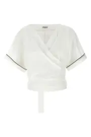 BRUNELLO CUCINELLI 'Shiny Trims' Top