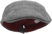 [TOKIDNY] Vintage Beret Cap Unisex Summer Hat Fisherman Beanie for Men Women Wool Beret Hat Travel Outdoor Dark Grey