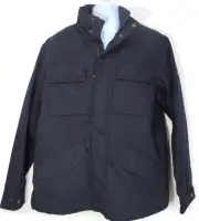 TIMBERLAND MEN'S NAVY 100% ORGANIC COTTON HOODED JACKET #A24AG 433