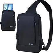 ZMEIKJ Crossbody Sling Bag Backpack Messenger Travel Hiking Chest Daypack Shoulder bag for Men Women Small work Satchel Bags