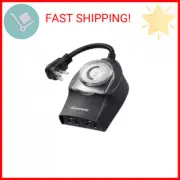DEWENWILS Mechanical Light Timer for Outdoor Lighting, 24-Hour Plug in Timer, He