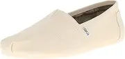 [TOMS] Women's 001001b07-ltbge Natural Canvas Alpargata Flat, Beige, 8 M US