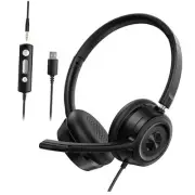 Headset wtih Mic, USB Headset with Microphone for PC, Computer Headset with
