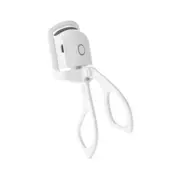 Electric Eyelash Curler Portable Small Heating Electric Charging Eyelash Curler��White��