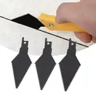 Sawtooth Seam Cleaner Blades Carbon Steel Grout Removal Tool Blades 3PCS For