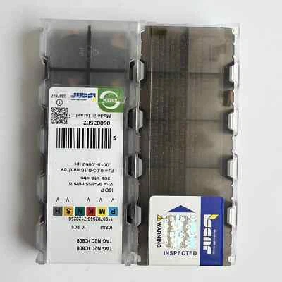 TAGN2C IC808/Carbide Inserts 10 PCS ISCAR