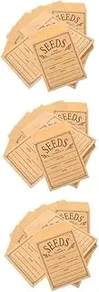 KALLORY 3sets Small Envelopes Self-Seal Feature Vegetable Seeds Storage Paper Coin Envelopes Money for Cash Small Saving 100pcs*3