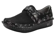 Alegria Womens Brenna Leather Loafer Shoes with Adjustable Strap - Ritz