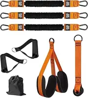 Pull -up Assistance Tapes Pull -up -Assistant Band Adjustable Fitness Straps with Feet/Knee Shocks to Work Out The Body Stretch