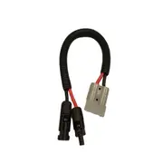 12 volt 50 amp Anderson Plug to Solar Plug Connection Adaptor