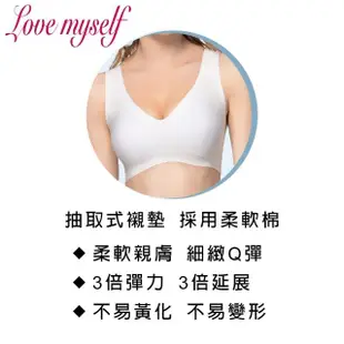 【Swear 思薇爾】Love myself系列M-3XL無鋼圈無痕貼合短背心(親膚色)