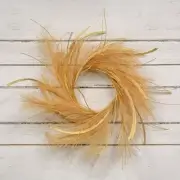 Pale Mellow Whisp 15" Faux Wreath
