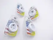 4 Pack Go Travel Outlet Adapter From Europe To USA