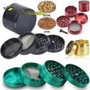 Tobacco Herb Grinder Spice Herbal Alloy Smoke Crusher 4 Layer Metal Muller L2KE