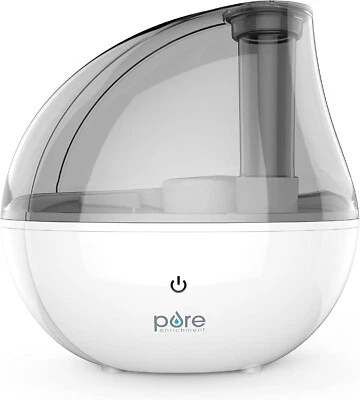 Ultrasonic Cool Mist Humidifier, Whisper-Quiet Overnight Operation