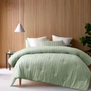 Vintage Design Homewares Reflections Sage 3 Piece Comforter Set
