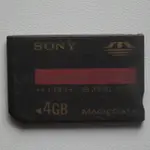 索尼 SONY 4GB 記憶棒 PRO DUO 高速 MAGICGATE 記憶棒