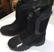 509 Boa Raid Boot Snowmobile Boots Black Ops. Men's Size 10