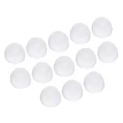 Replacement Silicone Ear Tips Earbuds Bud Middle Size Tips Clear 24 Pcs