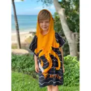 Hooded Beach Pool Bath Towel Wrap Octopus Fun In The Sun/Bath New Free Shipping