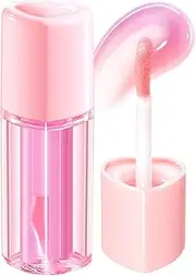 Color Changing Lip Oil | 2g Makeup Lip Gloss,Non-Sticky Moisturizing Primer Face Makeup for Women Girls Teen Plump Look