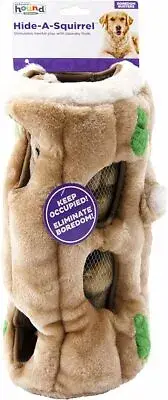Hide A Squirrel by Outward Hound - Plush Dog Toy Puzzle - Ginormous, 6 Squirrels