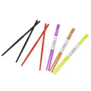 Kwik-Stix Struggle Free Chopsticks Compact Sure Grip Reusable Bpa Free Tub of 30