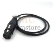 for ARRI Alexa Mini Audio Cable,Right Angle 00B 5pin male to XLR 5pin Female 40"