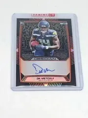 2019 Obsidian DK Metcalf Rookie Auto Electric Etch Orange /75 RC